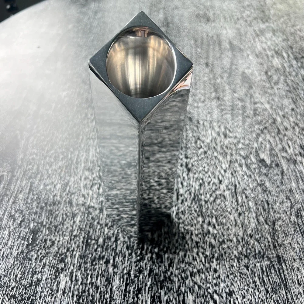 Vintage Nambe 1996-6114 By Fred Bould Candle‎ Holder